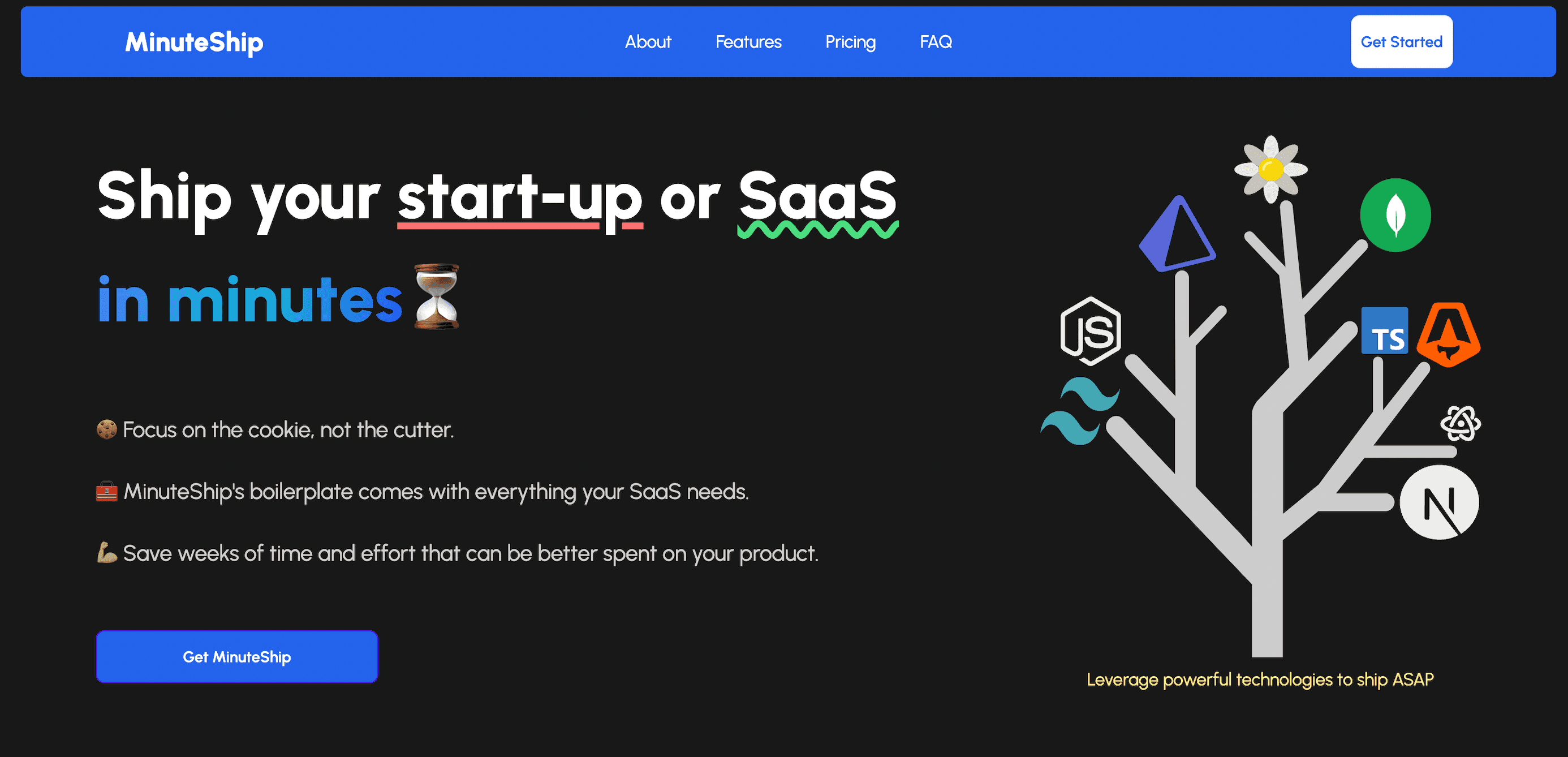 MinuteShip SaaS Boilerplate